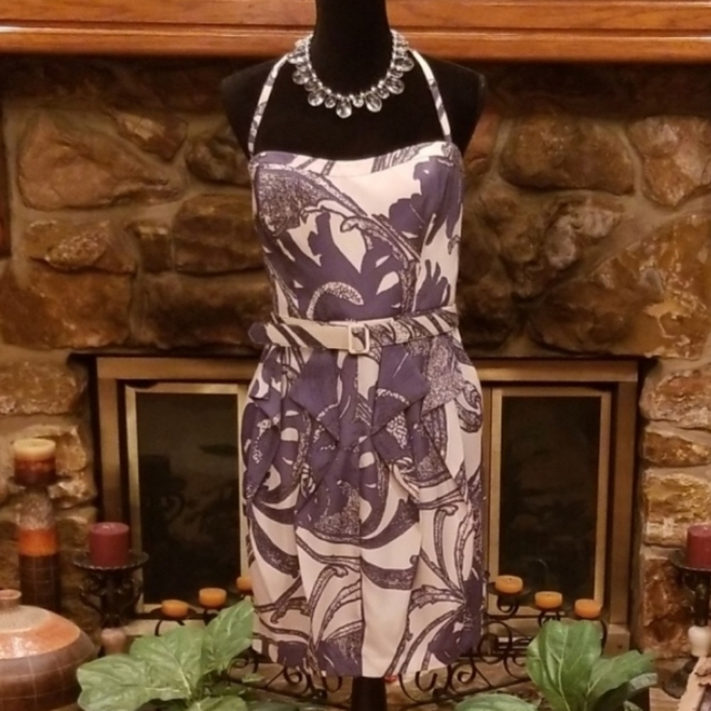 Jessica Simpson Halter  Cocktail Dress - Picture 4 of 6